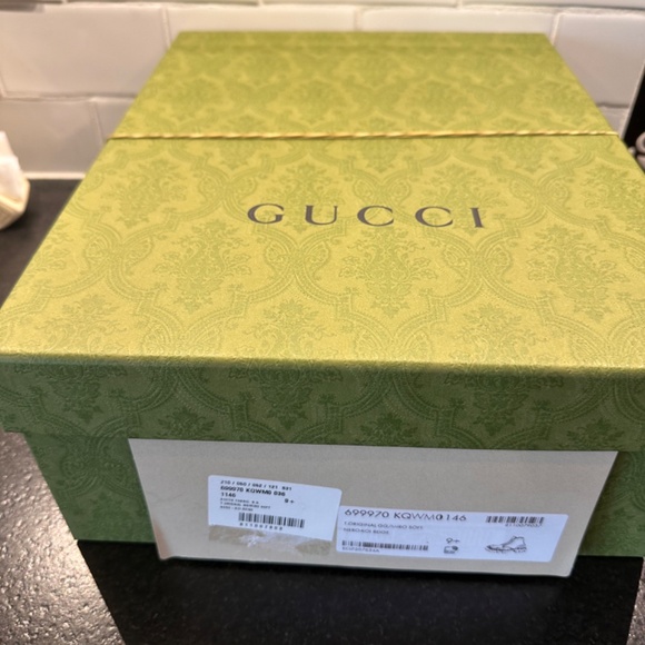 Authentic Gucci Monogram Combat men’s boots -Model: 699970 - Picture 12 of 12